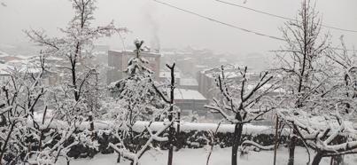 Hakkari'de kar yağışı