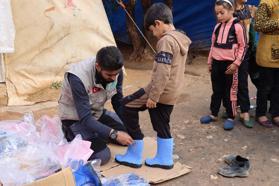 Suriye’deki 15 bin aileye kış yardımı
