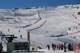 450 bin tatilcinin geldiği Kartalkaya'da kayak sezonu kapanıyor