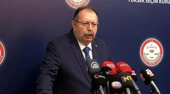 YSK Başkanı Ahmet Yener: Oy sayım işlemleri aralıksız devam edecektir