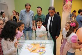 Küçükçekmece’de Dünya Otizm Farkındalık Günü'nde ‘Mustafa’ sergisi açıldı