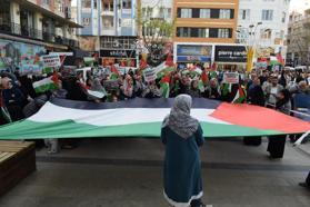 Batman'da Gazze protestosu