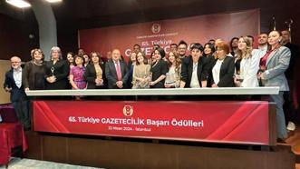 'Türkiye Gazetecilik Başarı Ödülleri' sahiplerine verildi! Demirören Medya'ya 5 ödül