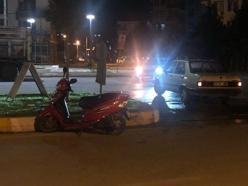 Adıyaman'da devrilen motosikletteki baba-oğul yaralandı