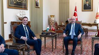 Meclis Başkanı Kurtulmuş, Macaristan Adalet Bakanı Tuzson’u kabul etti