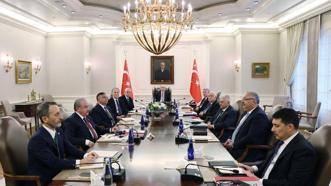 Erdoğan başkanlığındaki Yüksek İstişare Kurulu Toplantısı başladı