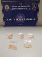 Edirne’de uyuşturucuyla yakalanan 4 şüpheliye gözaltı