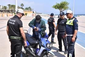 Mersin’de hatalı sürücülere zabıta ve polis müdahalesi