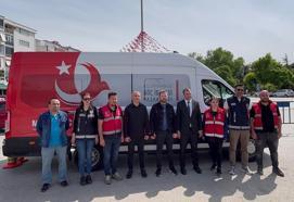 Mobil Göç Noktası uygulama aracı Kırklareli’nde hizmet vermeye başladı