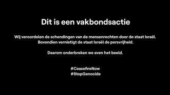 Belçika televizyonundan İsrail protestosu: Yayını kesip, çağrı yaptılar