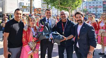 Şampiyonluk sevincini Başkan Çavuşoğlu ile paylaştılar