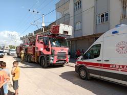 Mardin'de ev yangını
