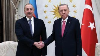 Cumhurbaşkanı Erdoğan, Aliyev'le görüştü! 'Bölgesel ve küresel gelişmeler ele alındı'