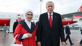 Cumhurbaşkanı Erdoğan, A Milli Takımı desteklemek için Berlin'de