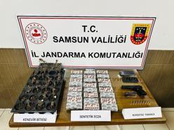 Samsun'da uyuşturucu madde ticareti yapan 2 kişi gözaltına alındı