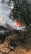 Elazığ’da anız yangınında 100 dönüm arazi zarar gördü, itfaiye eri uyarıda bulundu
