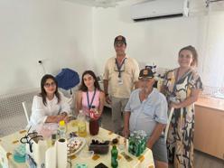 Bodrum Belediyesi ekipleri Kıbrıs gazilerini ziyaret etti