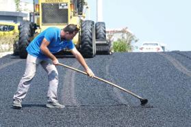 Bodrum'da toplam 46 bin 335 ton asfalt serimi yapıldı