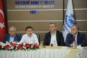 Kayseri'de SANTEK toplantısı gerçekleştirildi