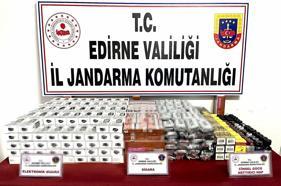 Edirne’de son 7 ayda 79 kaçakçılık şüphelisine adli işlem yapıldı
