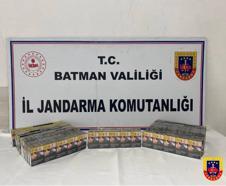 Batman’da 712 paket kaçak sigara ele geçirildi