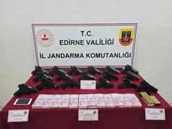 Edirne’de silah kaçakçılığı operasyonu; 1 gözaltı