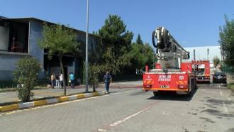 İstanbul - Tuzla'da boya fabrikasında yangın