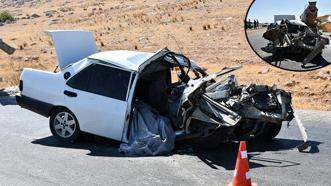 Hatay'da feci kaza! Beton mikseri otomobile çarpıp sürükledi: 2 ölü