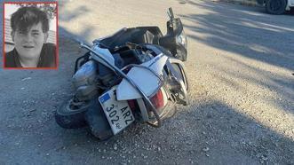 Manisa'da feci kaza! Kamyonetle çarpışan 14 yaşındaki motosikletli öldü