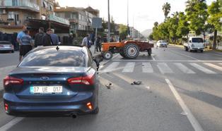 Gazipaşa'da kaza: 1 ölü