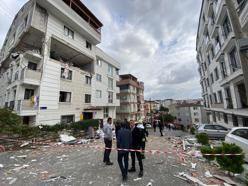 Gebze'de apartmanda doğal gaz kaynaklı patlama; 6 yaralı