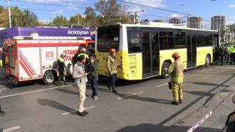 İstanbul - Bakırköy'de İETT otobüsünün çarptığı kadın hayatını kaybetti