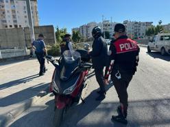 Mersin'de motosiklet denetimi