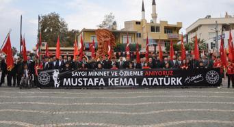 Gazipaşa'da 10 Kasım töreni