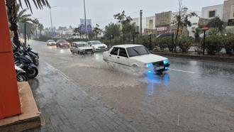 Bodrum’da sağanak etkili oldu