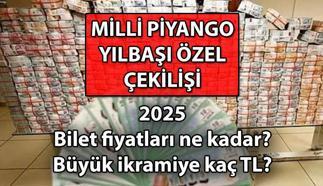 Milli Piyango 2025 Yılbaşı Çekiliş bileti fiyatları ne kadar? Çeyrek, Yarım, Tam Yılbaşı bileti kaç para? Bu sene Milli Piyango Yılbaşı çekilişinde büyük ikramiye ne kadar?