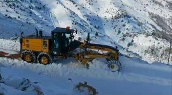 Tunceli’de 65 köy yolu, kar nedeniyle ulaşıma kapandı