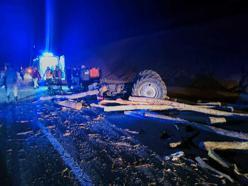 Malatya'da TIR ile traktör çarpıştı: 3 yaralı