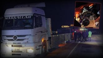 Bitlis'te kaçak göçmenleri taşıyan TIR devrildi: 1 ölü, 4 yaralı