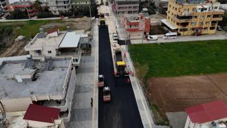 Kazanlı'da Yol Çalışmaları Başladı