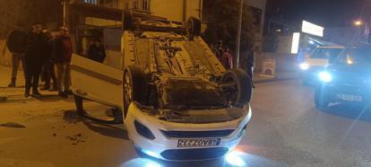 Batman’da otomobille çarpışan hafif ticari aracın sürücüsü yaralandı