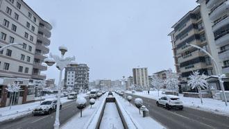 Malatya'da kar yağışı devam ediyor