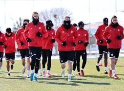 Sivasspor, Konyaspor maçının hazırlıklarını sürdürdü