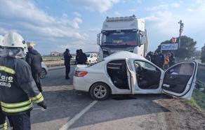 Tekirdağ'da TIR ile çarpışan otomobilde ölü sayısı 2'ye yükseldi