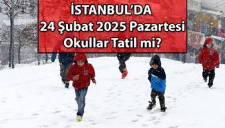 Gözler yeni haftada 📌 Pazartesi okullar tatil mi? 24 Şubat 2025 Pazartesi İstanbul'da okullar tatil olur mu?