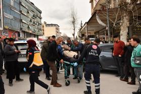 Adıyaman’da otomobilin çarptığı yaya yaralandı