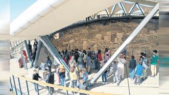 Göbeklitepe’ye ziyaretçi akını