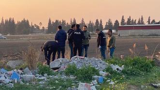 Adana'da şok manzara! Dere yatağında insan iskeleti bulundu