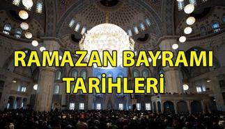 RAMAZAN BAYRAMI NE ZAMAN? 📍 Bu sene Ramazan Bayramı tatili kaç gün? Ramazan Bayramı tarihleri 2025