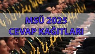 MSÜ CEVAP ANAHTARLARI 2025 📍 MSÜ soru ve cevaplar yayınlandı! ÖSYM MSÜ cevap kağıdı sorgulama ekranı